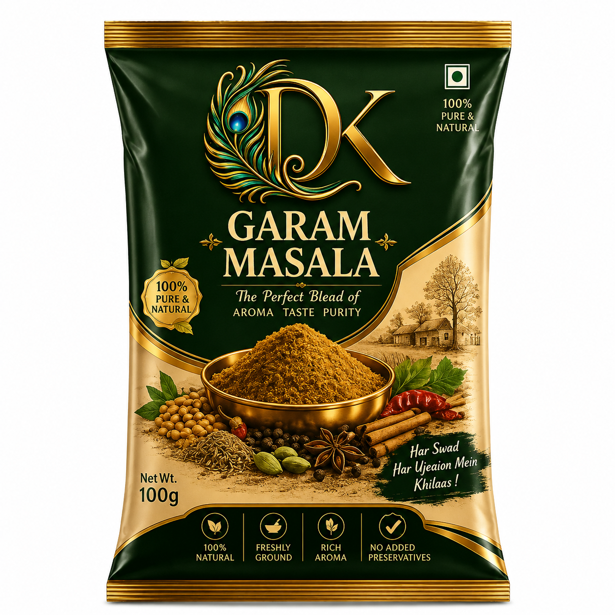 DK Garam Masala — Blended Whole Spices