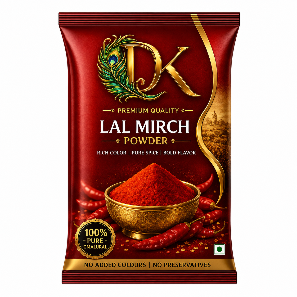 DK Lal Mirch — Red Chilli Powder